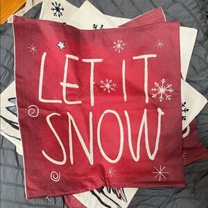 Christmas pillow covers - set of 4